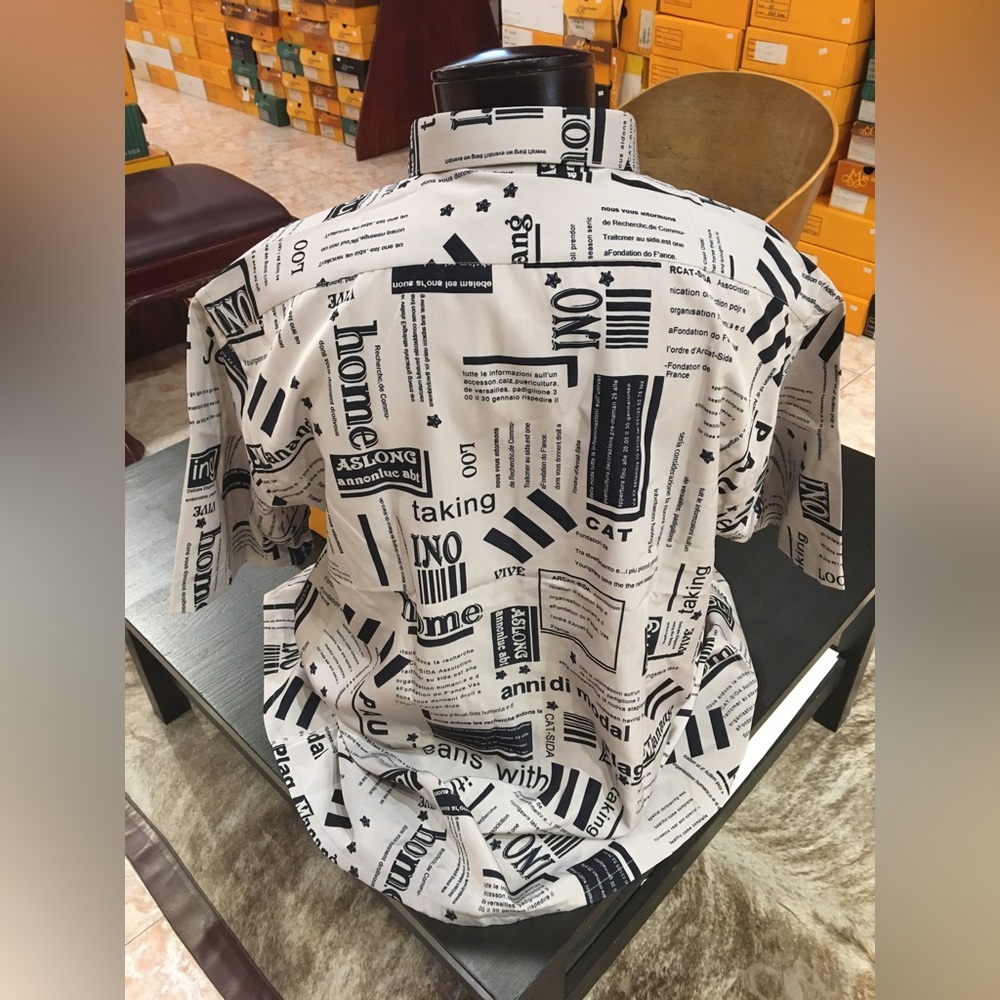 Casual Button- Down Shirt
